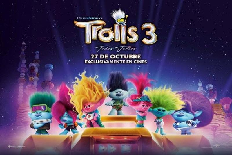 TROLLS 3 TODOS JUNTOS 3D