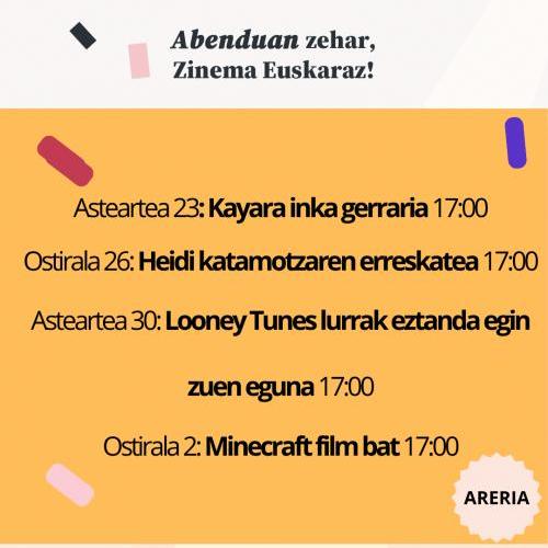     PROIEKZIO BEREZIAK -  PROYECCIONES ESPECIALES