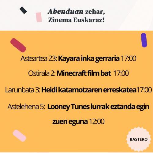     PROIEKZIO BEREZIAK -  PROYECCIONES ESPECIALES