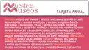 TARJETA ANUAL MUSEOS ESTATALES