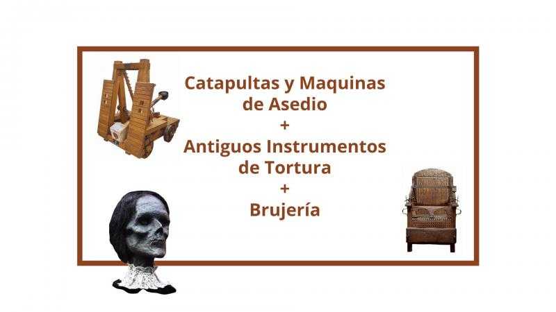 Catapultas / Antiguos Instrumentos de Tortura / Brujería