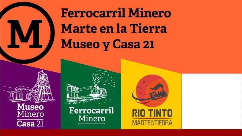 Museo Minero + Ferrocarril Minero + Marte en la Tierra + Casa 21