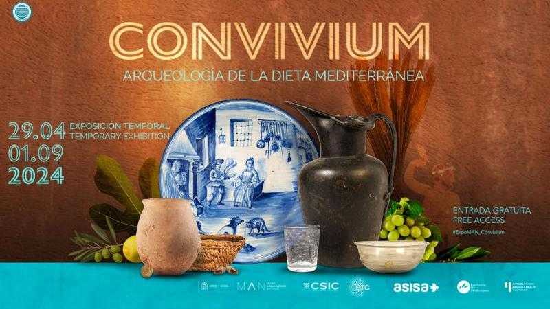 Exposición Temporal. CONVIVIUM. Arqueología de la dieta mediterránea