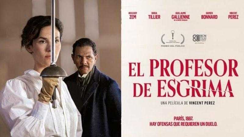 el profesor de esgrima.