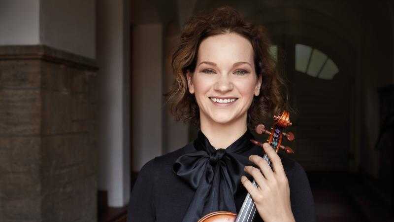 Orquesta de la Gewandhaus de Leipzig. Hilary Hahn