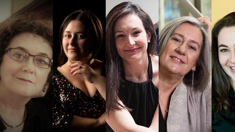 Marimar Fernández Doval, Sara Castrillo Calderón, sopranos; Ana Gobantes de Miguel y Marta Gutierrez Osés, pianos; Cristina Lorenzo, actriz