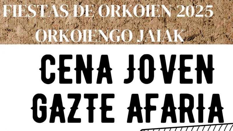 CENA JOVEN FIESTAS 2025
