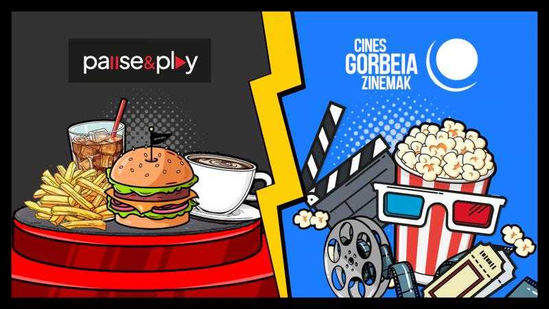 Ocio Plan: CINE + Pause&Play. Menú especial