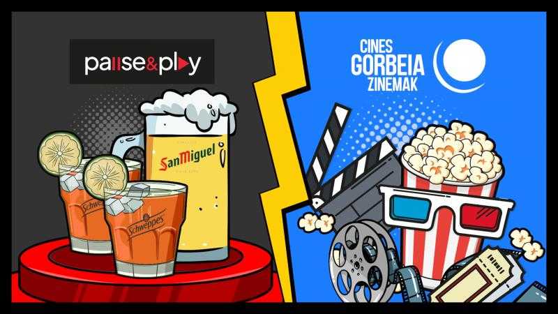 Ocio Plan: CINE + Pause&Play. JUEVES DE DRINKING