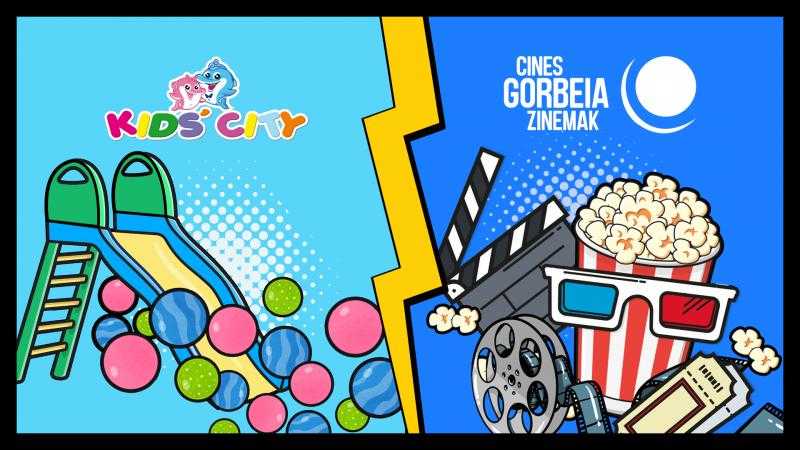 Ocio Plan: CINE + Kids City (1 hora de juegos L-V)