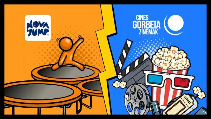 Ocio Plan: CINE + Nova Jump (2 horas)