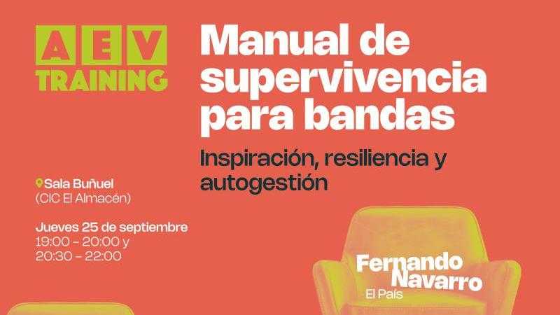 JORNADAS DE SUPERVIVENCIA PARA MÚSICOS Y BANDAS (19:00h)