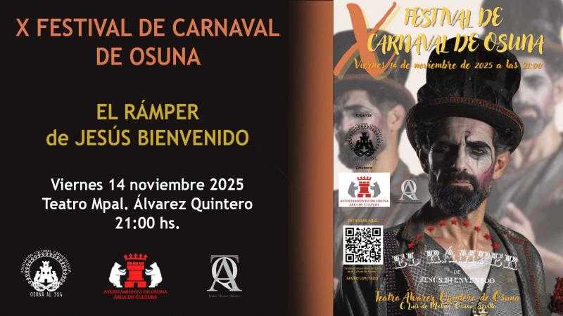 X FESTIVAL CARNAVALERO OSUNA 2025