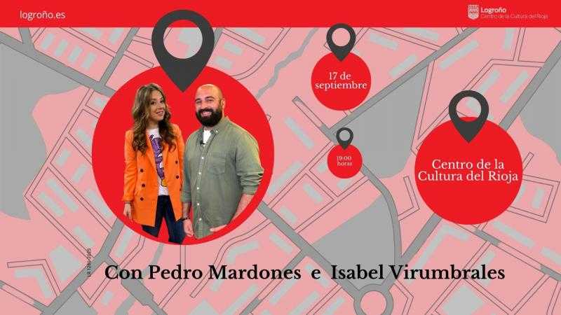 Pedro Mardones con Isabel Virumbrales