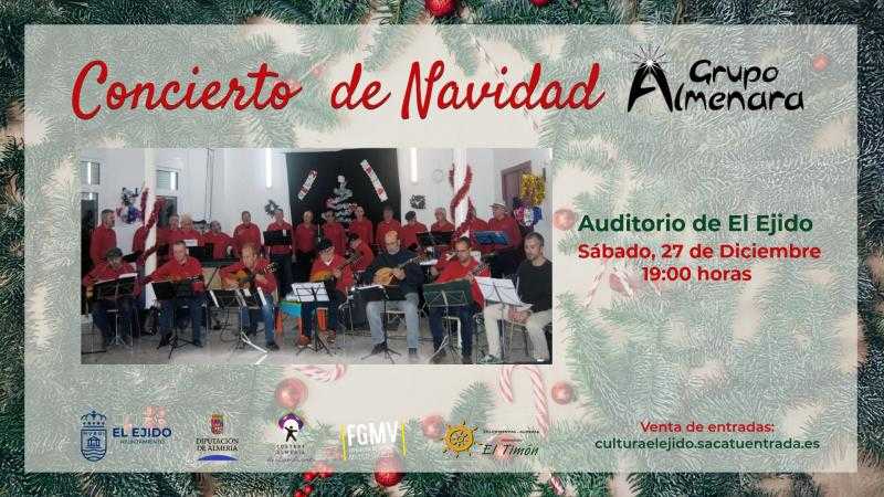 Concierto de Navidad a beneficio de la  Asociación el Timón. - Grupo ALMENARA.
