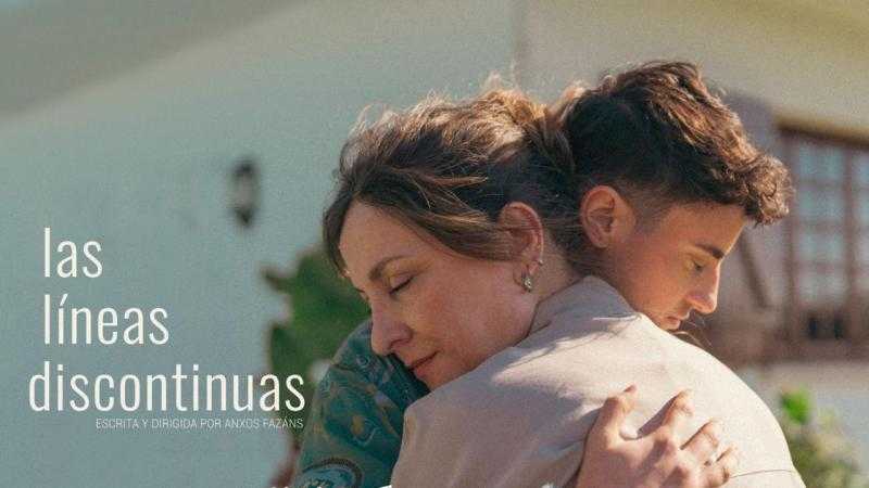 As líneas discontinuas