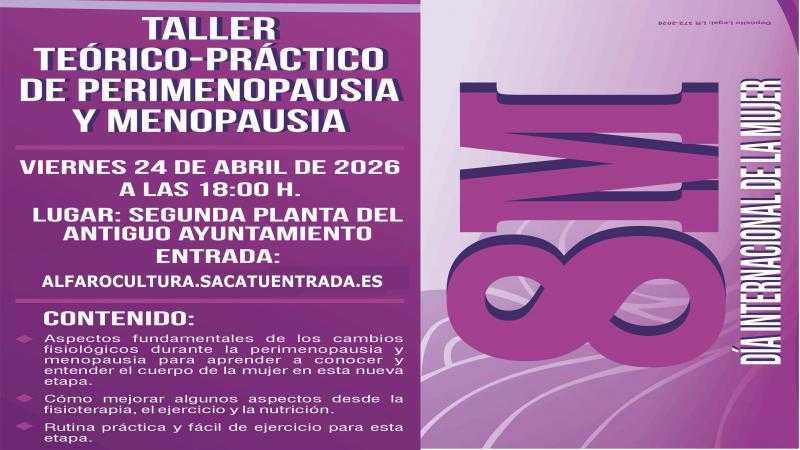 TALLER TEÓRICO-PRÁCTICO PERIMENOPAUSIA Y MENOPAUSIA