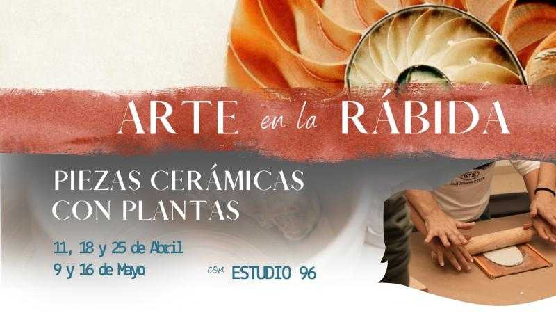 TALLER INFANTIL PIEZAS CERÁMICAS CON PLANTAS