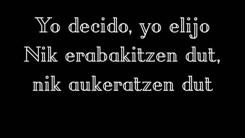 Yo decido, yo elijo