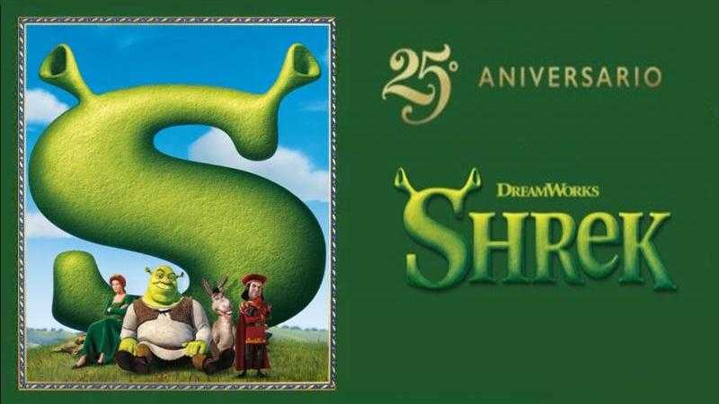 SHREK     25 ANIVERSARIO