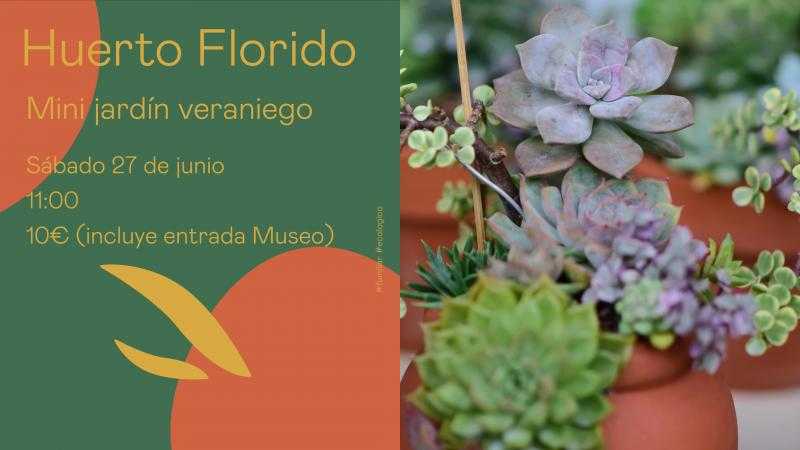 Taller en Huerto Florido: Mini jardín veraniego