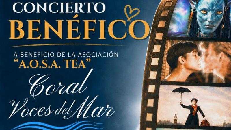 Concierto Benéfico del coro Voces del Mar en beneficio de AOSA-TEA