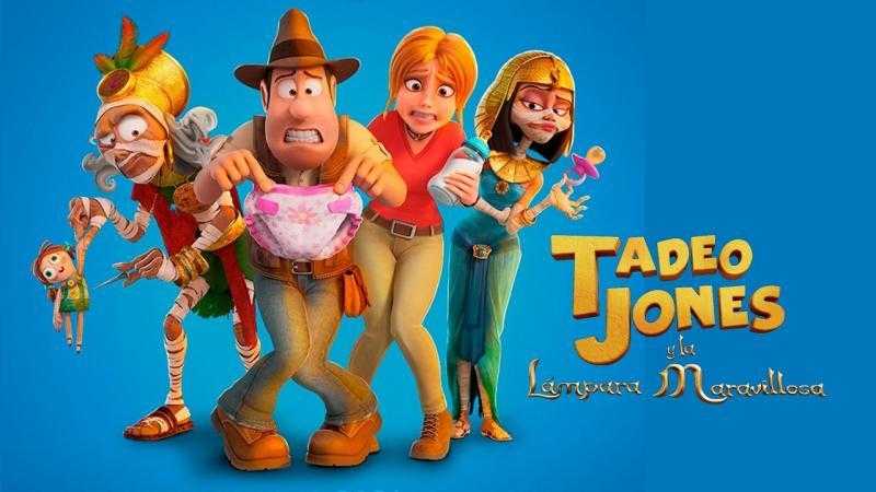 Tadeo Jones y la lámpara maravillosa.
