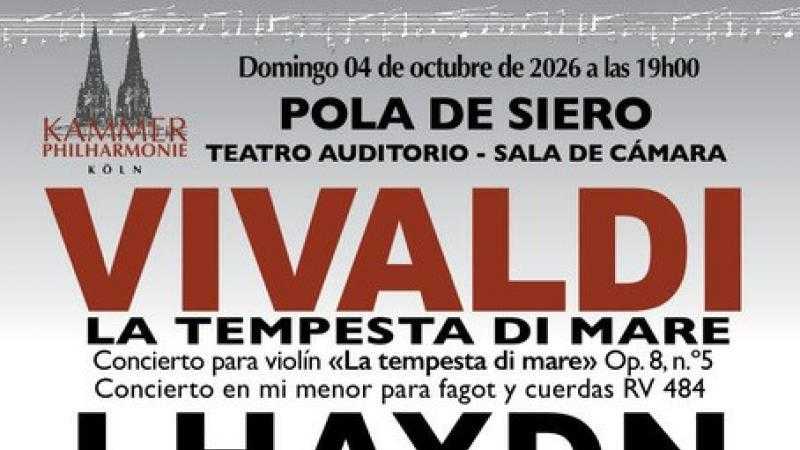 CONCIERTO MUSICA CLASICA ORQUESTA DE CAMARA DE COLONIA