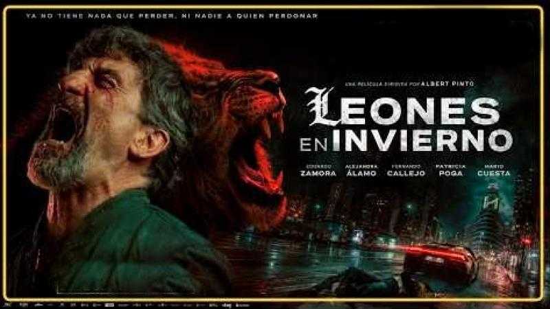 Leones en invierno