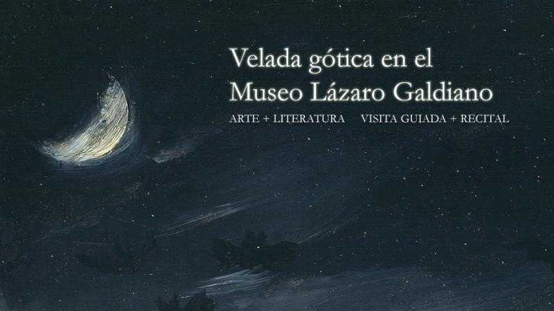 Velada literaria: recorrido literatura gótica
