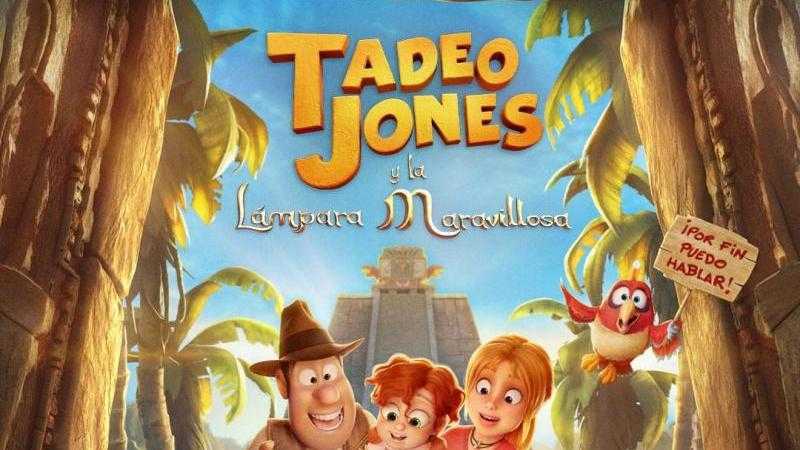 Tadeo Jones y la lámpara maravillosa.