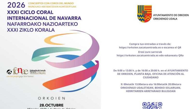 XXXI CICLO CORAL INTERNACIONAL DE NAVARRA - NAFARROAKO NAZIOARTEKO XXXI ZIKLO KORALA