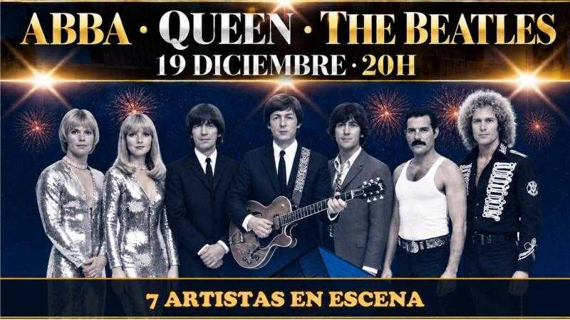 GRANDES ÉXITOS  ABBA · QUEEN · THE BEATLES