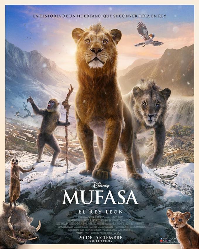 MUFASA: EL REY LEÓN (Dolby Atmos)