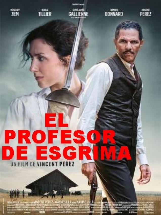 el profesor de esgrima.