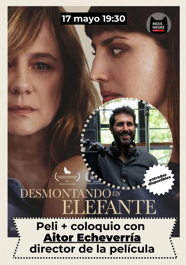 DESMONTANDO UN ELEFANTE I PELI + COLOQUIO CON AITOR ECHEVARRÍA