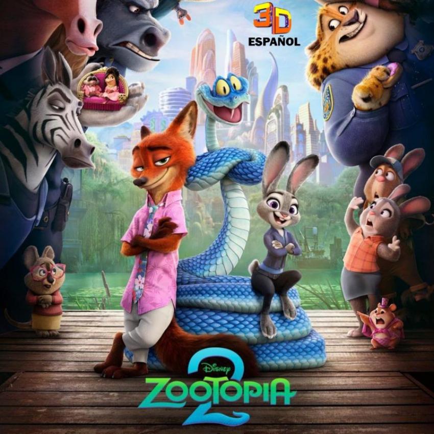 Zootrópolis 2  3D