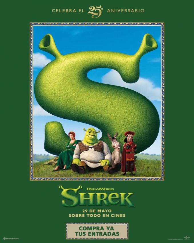SHREK 25 ANIVERSARIO