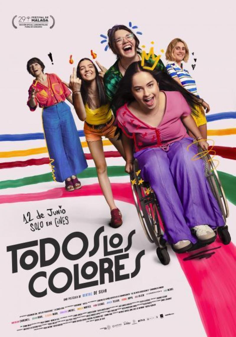 Cartel de TODOS LOS COLORES