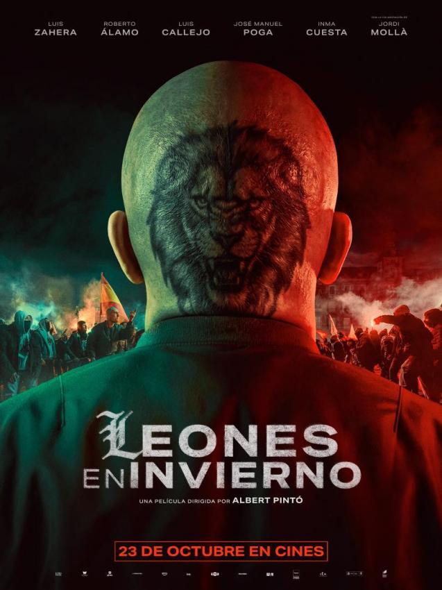 Leones en invierno