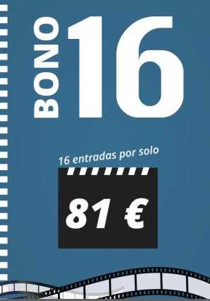 BONO 16 Películas. (VALIDO SOLO PARA PELICULAS 2D)