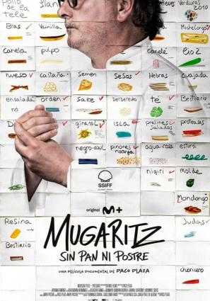 Cartel de MUGARITZ. SIN PAN NI POSTRE