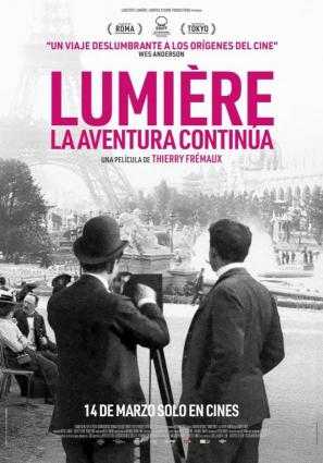 Cartel de LUMIÈRE, LA AVENTURA CONTINÚA