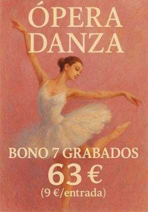 BONO GRABADOS OPERA Y DANZA  2025/26