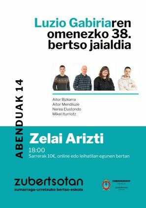 BERTSO JAIALDIA, LUZIO GABIRIA