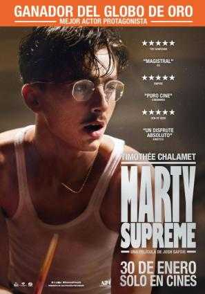 Cartel de MARTY SUPREME