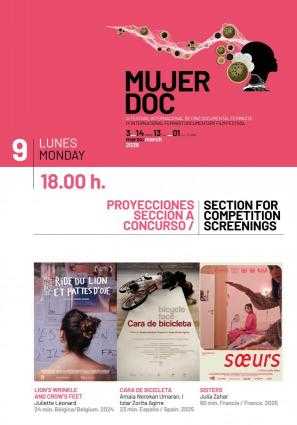 Cartel de MUJERDOC 26 - SECCIÓN A CONCURSO 3 (LUN