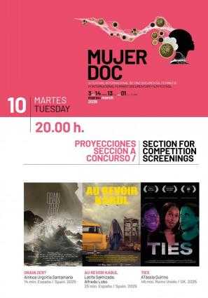 Cartel de MUJERDOC 26 - SECCIÓN A CONCURSO 6 (MAR