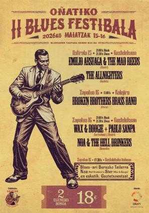 ABONO OÑATIKO II BLUES FESTIBALA - Gaztelekuan
