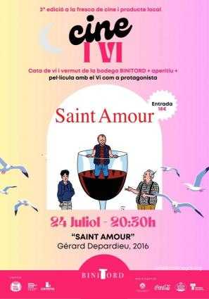 🍷🎬 CINE I VI A LA FRESCA · BINITORD + “SAINT AMOUR”